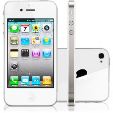 Apple iPhone 4 8GB Branco 3G GPS Câmera 5.0MP MP3 MP4 Player Wi-Fi Bluetooth